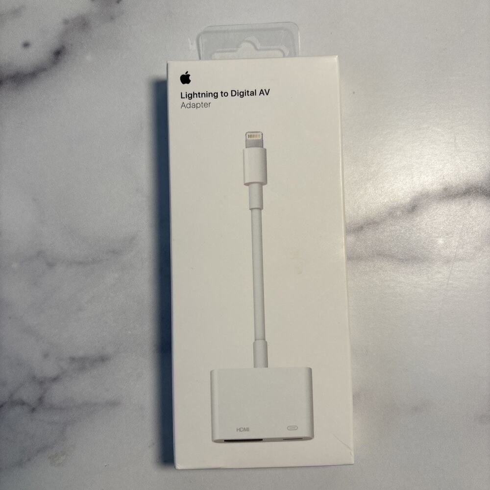 NEW GENUINE Apple Lightning to HDMI Digital AV Adapter MD826AM/A